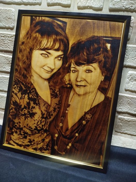 Выжигание портретов А4