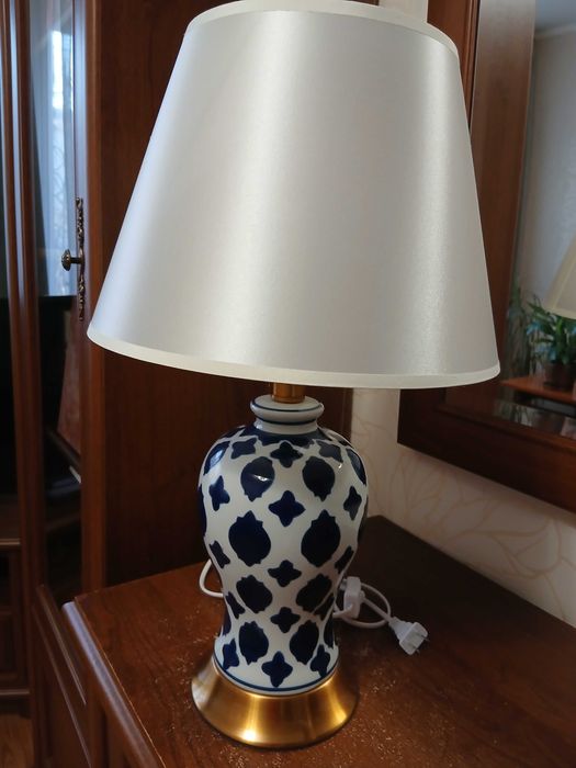 настольная лампа керамическая