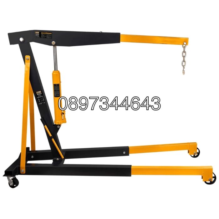 Хидравличен  кран за двигатели 3 тона JCB