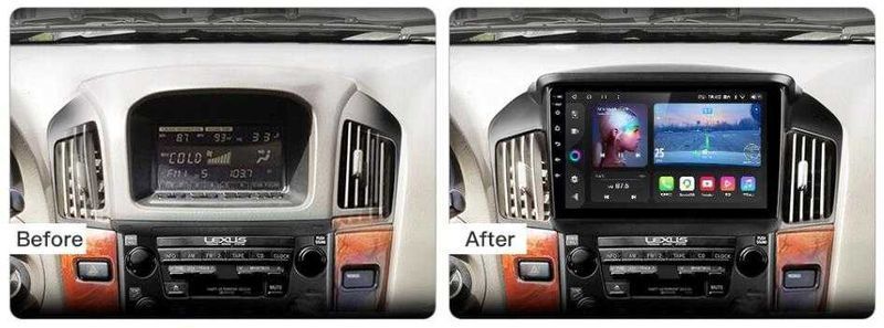 LEXUS RX300 / TOYOTA HARRIER 1998-2005 - 9'' Андроид Навигация, 9363