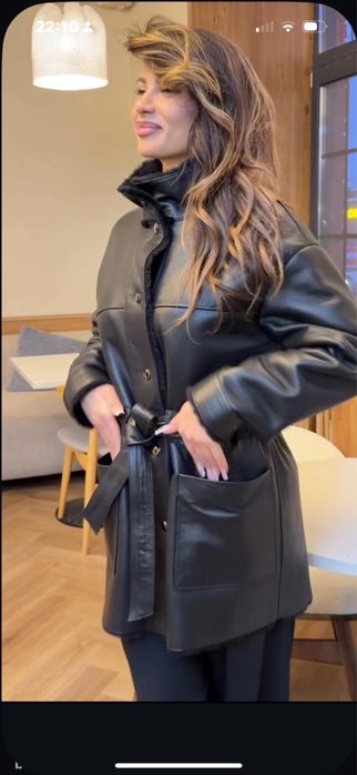 Продается новая натуральная дубленка из овчины