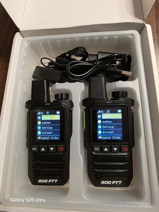 Set 2 statii Walkie-Talkie , distanta emitere 5000 km , acoperire glob