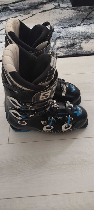 Ски обувки Salomon Xpro 120 Energyzer EU 44.5 29 cm и ръкавици Reusch