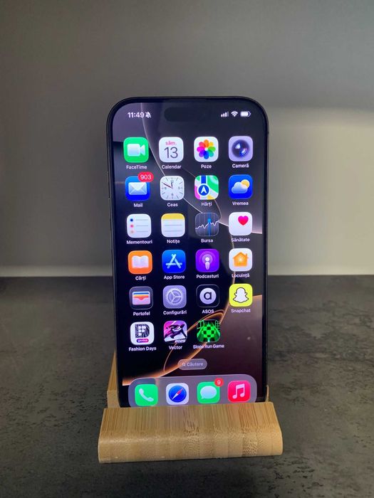 iPhone 16 Pro 256GB 99% BATERIE Neverlocked IMPECABIL GARANTIE