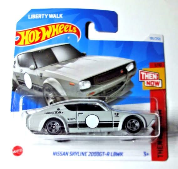Коллекционная машинка Hot Wheels Nissan Skyline 2000GT-R LBWK