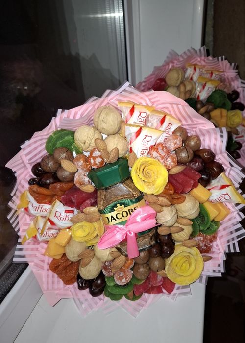 Букеты из сухофруктов