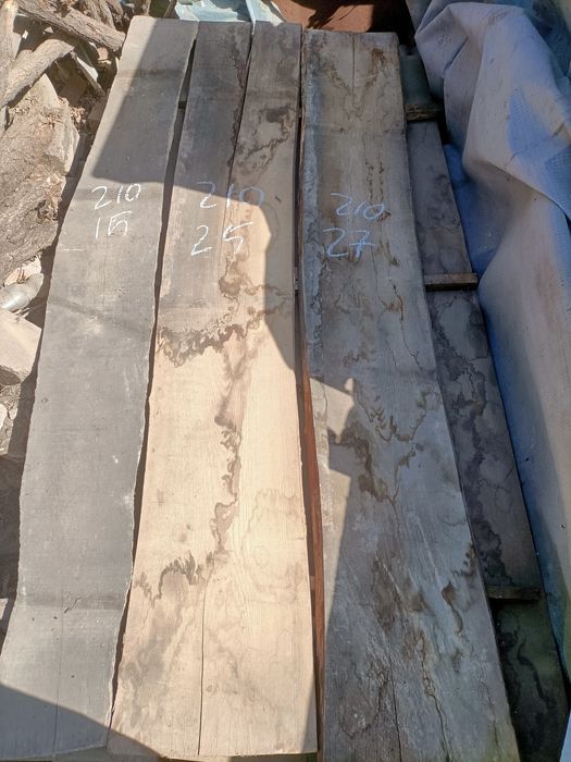 Cherestea stejar și scindura frasin  uscat