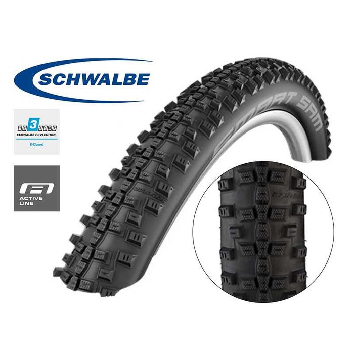 Външна гума за колело SCHWALBE (27.5x2.25) (29х2.25)K-Guard, Олекотена