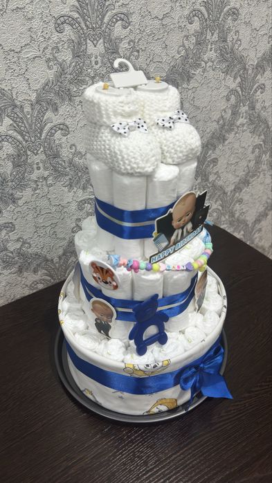 Торт из памперсов!