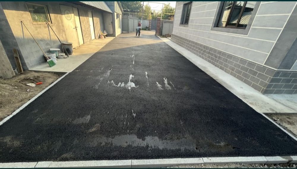 Укладка асфальта