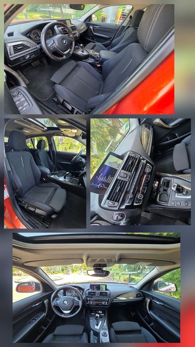 BMW F20 SportLine # 120d # 2.0 Diesel 184 cp # CUTIE AUTOMATA 8+1 # Navigatie mare CIC # Trapa #  Culoare deosebita
