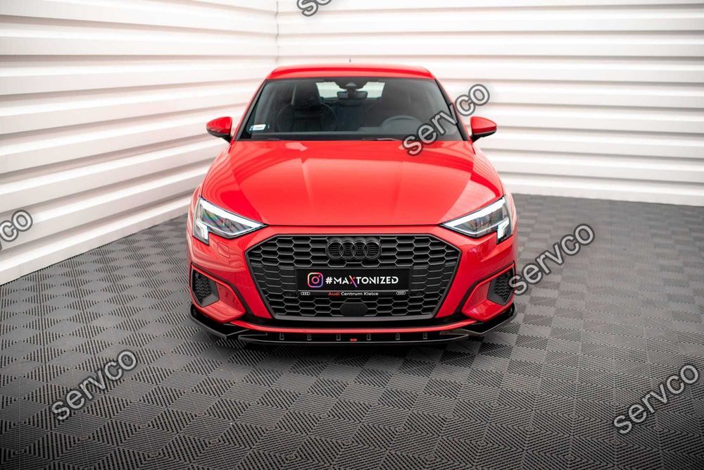 Prelungire splitter bara fata Audi A3 8Y 2020- v18 - Maxton Design