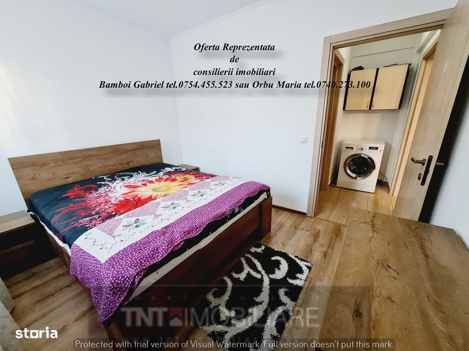 Apartament 2 camere de inchiriat Iasi bloc nou zona Pasarela Bucium