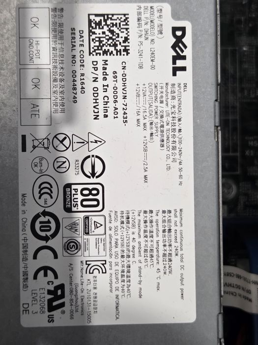 I7 6700 16GB DDR3 GTX 960 4GB  ssd 240