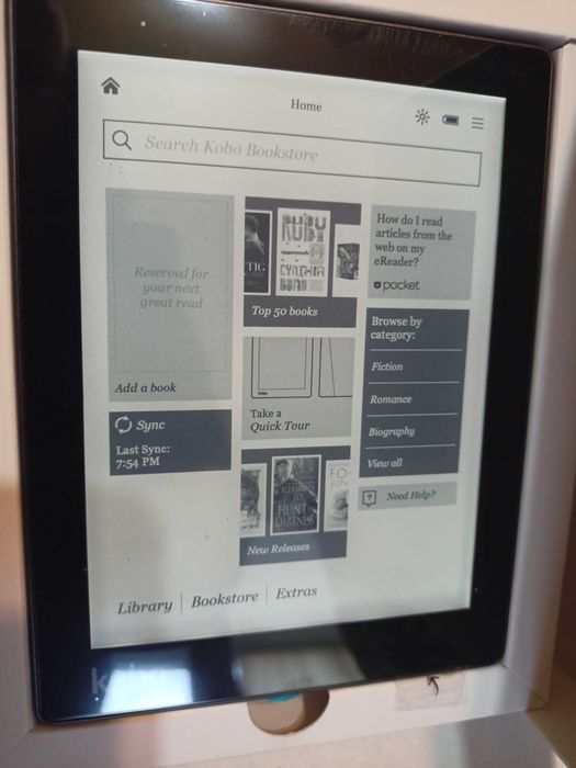 eBook Reader Kobo Aura 6