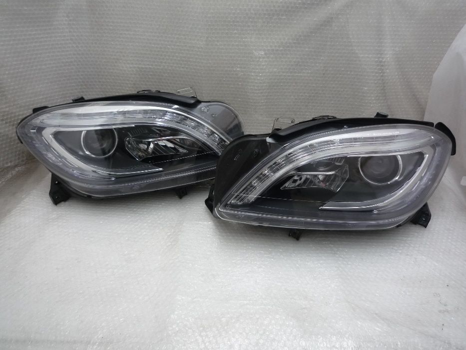Mercedes W166 ML far stanga full led far dreapta ils faruri bi xenon