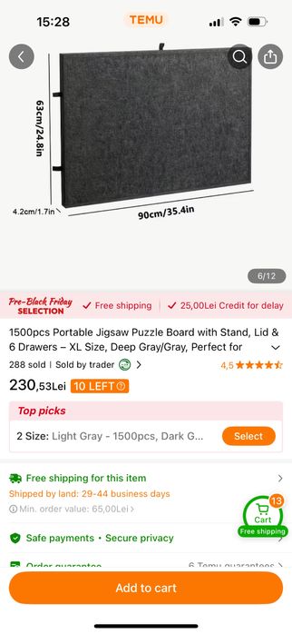 Suport pt puzzle , foarte confortabil