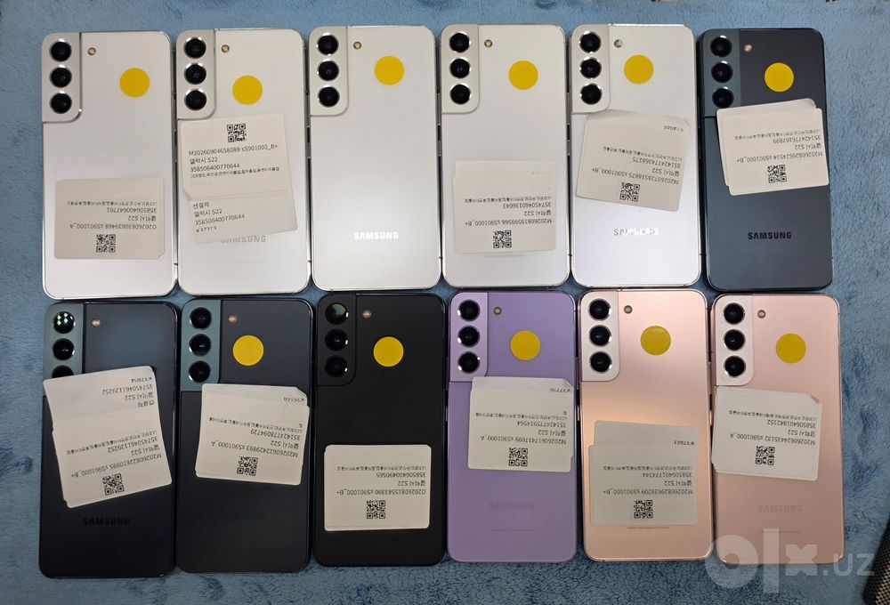 Samsung S22  12ozu 256gb AAA.  NOV