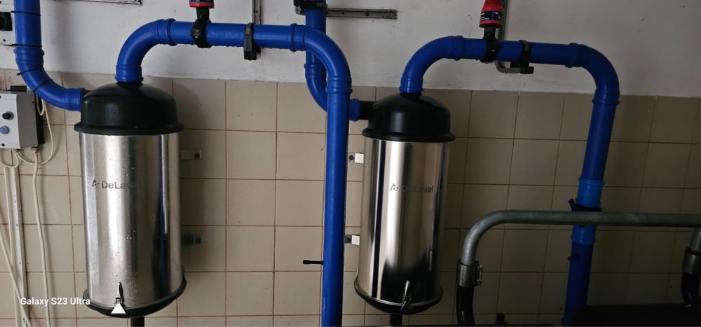 Sala de muls De Laval care a fost achizitioanata de noua !