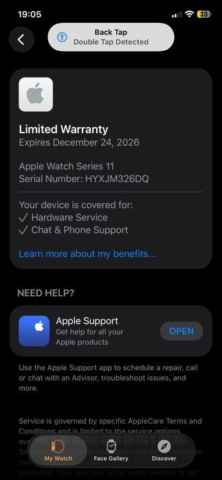 Apple watch 11 42mm GPS