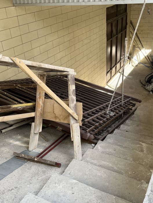 Забор металлический