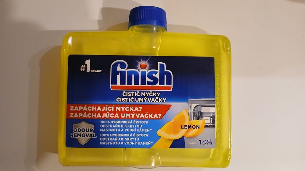 24 bucati x Solutie curatare pentru masina de spalat vase FINISH, 250 ml
