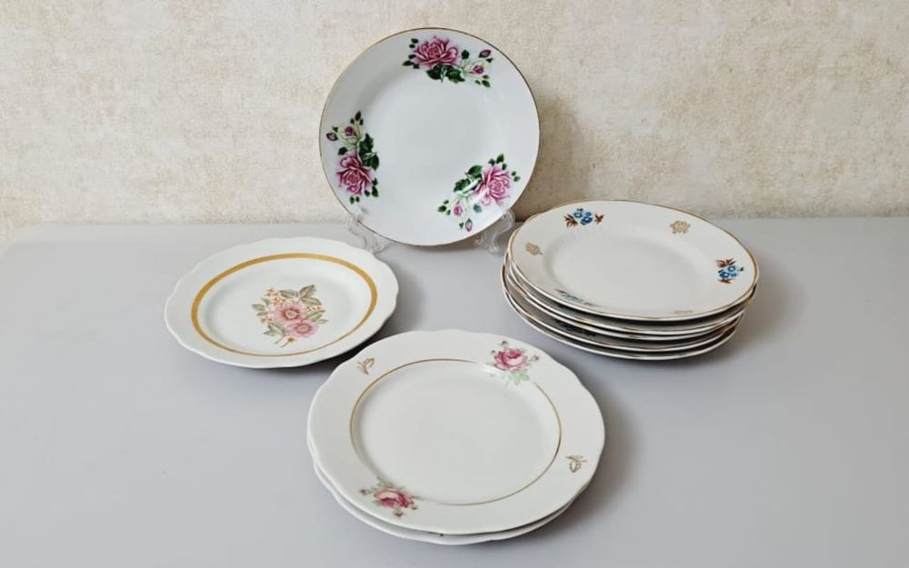 Тарелки  Блюдца  Тарелки