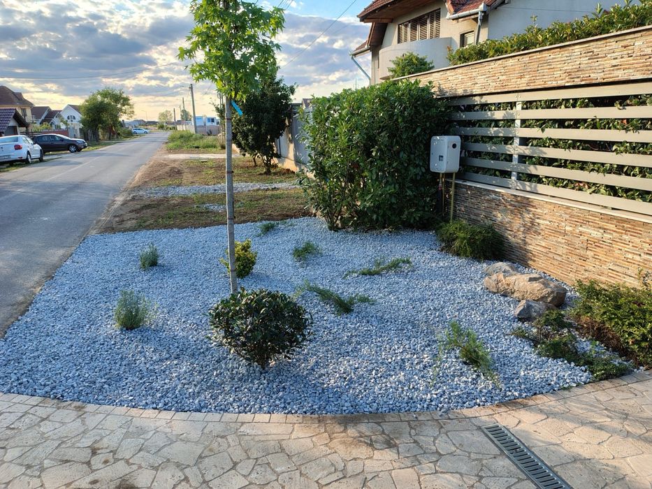 PIATRA DECORATIVA  Gri Antracit/Albastruie Gradina Ornamentala