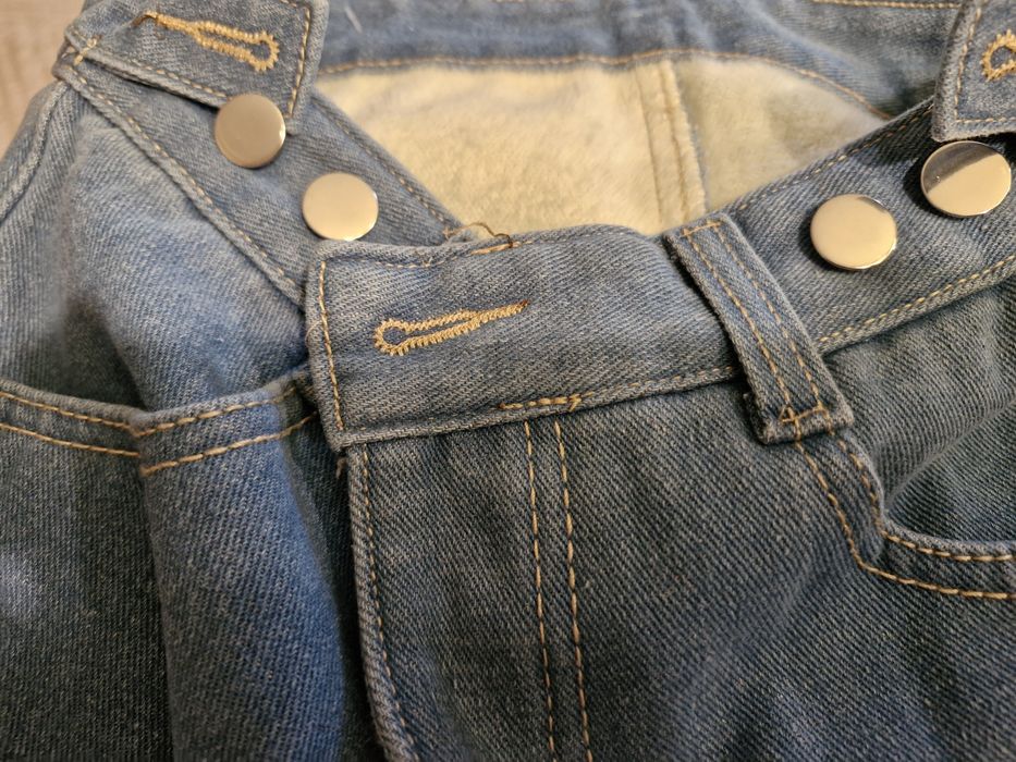 Джинсы утепленные