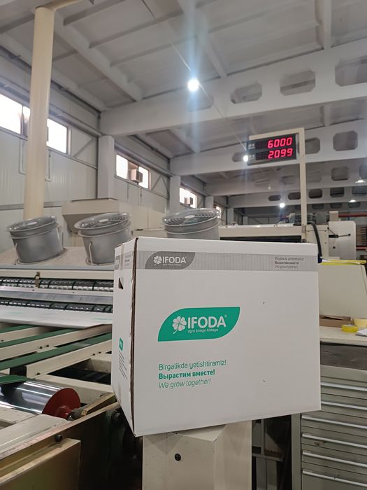 Gofra karobka ishlab chiqazish