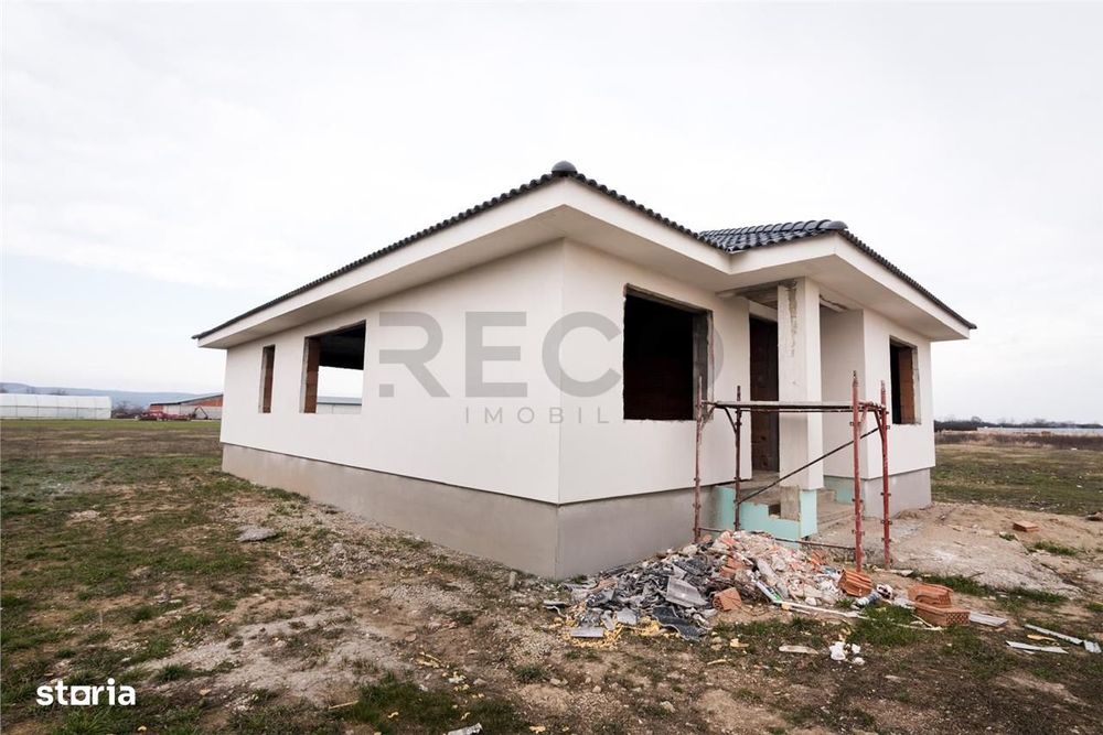 RECO Casa la rosu - 3 dormitoare, plan parter 120 mp utili - Osorhei
