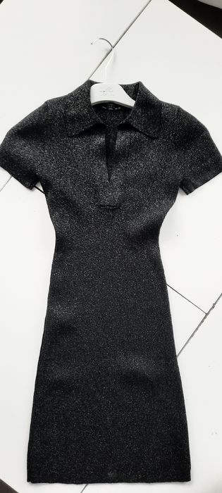 Различни модели блестящи рокли Zara, Bershka