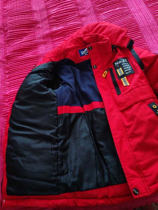 Зимняя подростковая куртка