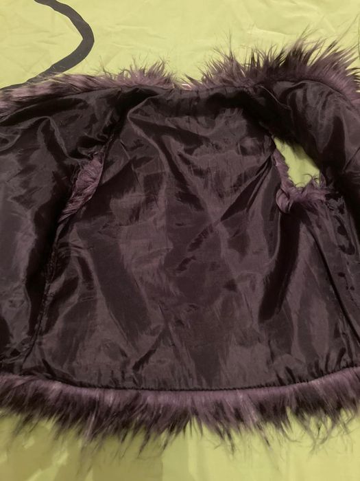 Меховая жилетка для девочек 4-6 лет