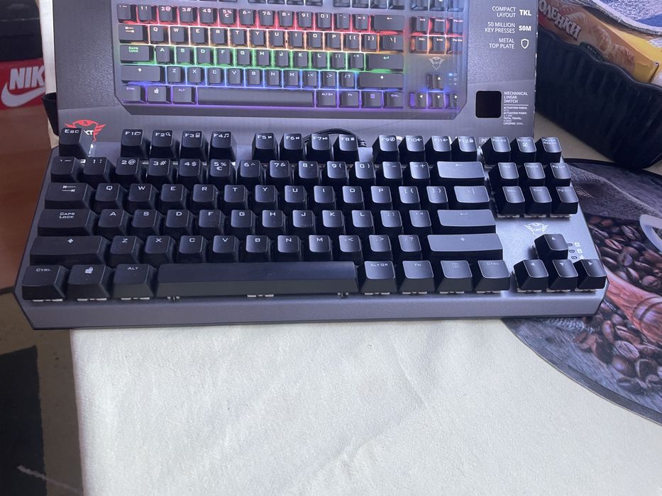 Клавиатура TRUST GXT 834 CALLAZ TKL 24404