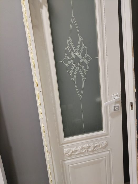 Двери с каркасом