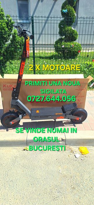 Trotineta electrica Kukirin G2 ULTRA 2 motoare NOUA SUPER PUTERNICA