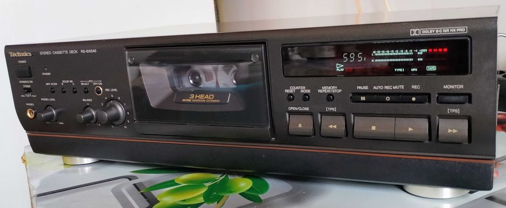 Deck 3 head Technics Rs-Bx 646 Japan impecabil