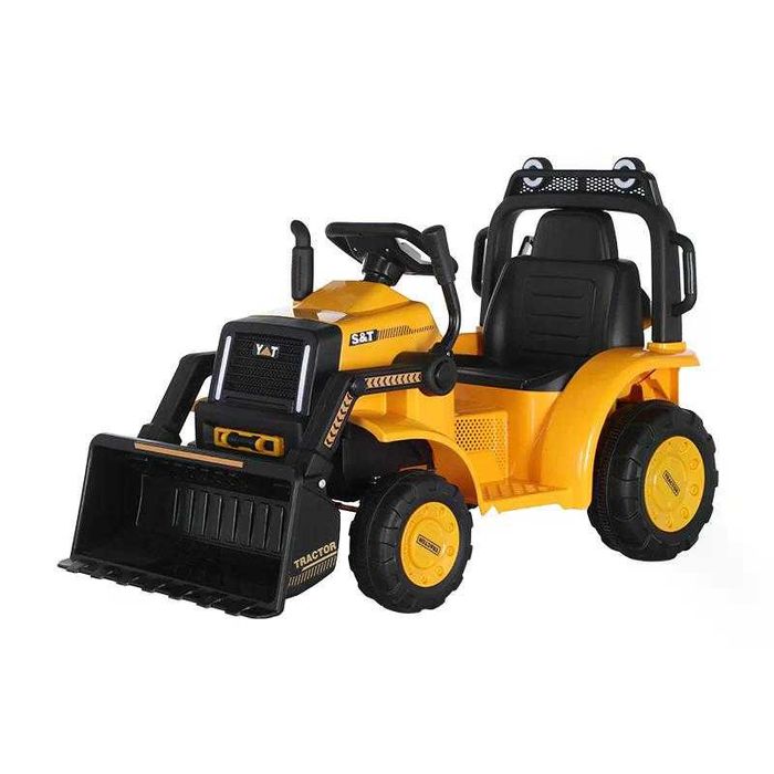 Excavator electric Kinderauto BJYT1066 60W 6V cu telecomanda Yellow