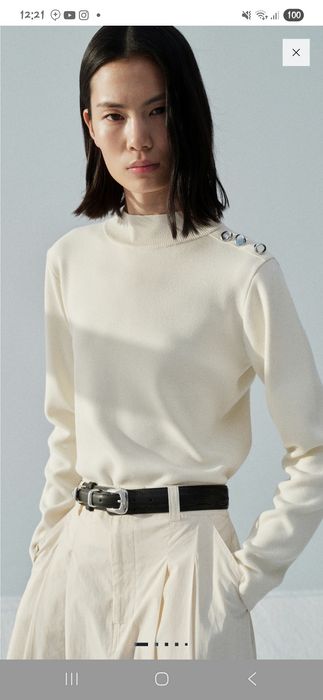 турецкий классический свитер от Манго со скидкой