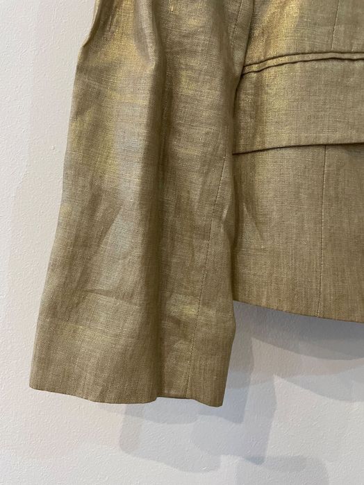 Sacou auriu RICHMOND 99% lână mărime IT 46 (M-L)