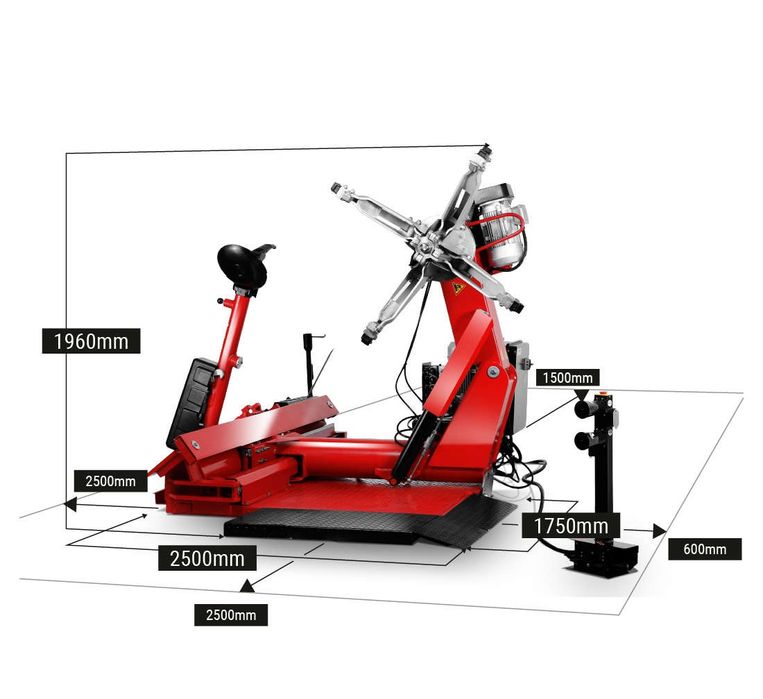 Masina dejantat camioane automata 14-56" mt56