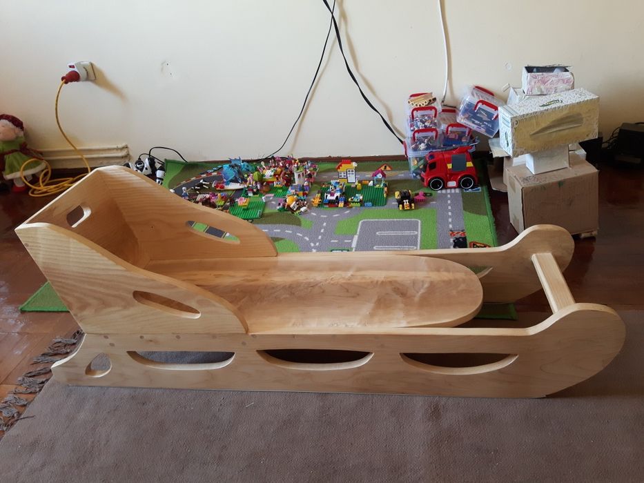 Sanie din lemn masiv de stejar