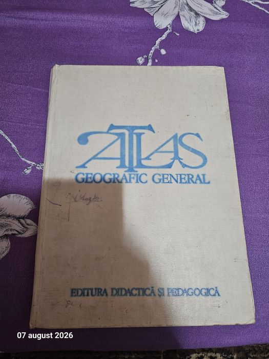 Atlas geografic vechi 1983