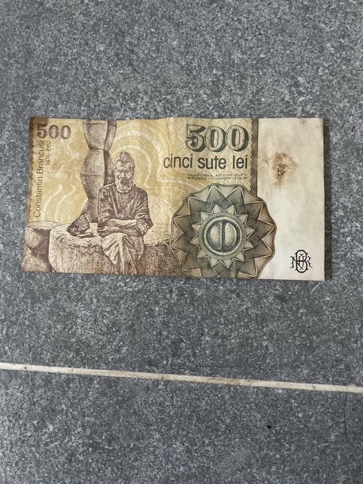 bancnota 500 lei din 1991