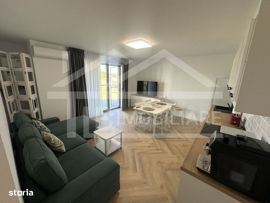 Apartament cu 3 camere, 72mp, parcare, Zona Green Residence