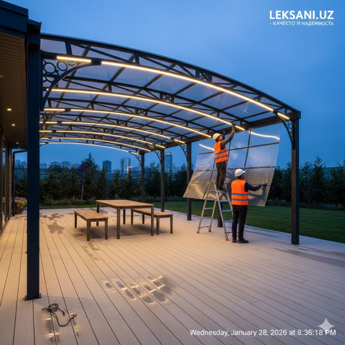 Сотовый поликарбонат Лексан | leksan birinchi qo’l