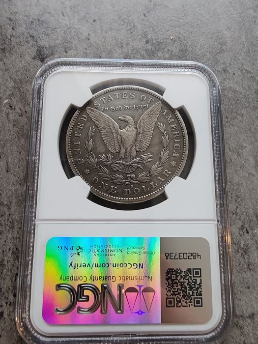 One dollar / 1 dolar Morgan NGC America 1892
