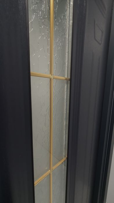 Usa de termopan lemn+aluminium exterior de calitate premium