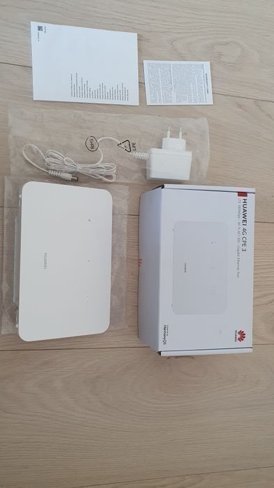 HUAWEI B350 4G+ VPN Router Flybox NOU Necodat Garantie Digi Orange Vodafone Supraveghere Video Sate Auto Rulote Hale Panouri Solare Curier OLX